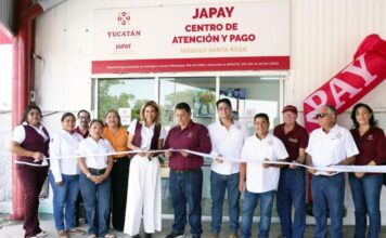 YUCATÁN / Japay abre módulo en Santa Rosa para atender a más de 40 mil usuarios del sur de Mérida