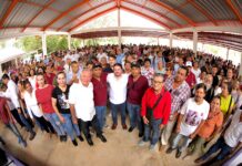 POLÍTICA PLAYA DEL CARMEN ,Q.ROO / Farid Rentería reúne a más de 2,200 personas en Playa del Carmen durante la Jornada Nacional por la Soberanía