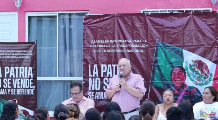 POLÍTICA, Q. ROO / Rafael Marín Mollinedo encabeza asamblea de la 4T en Villas Otoch y reafirma respaldo al proyecto de Claudia Sheinbaum