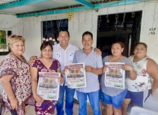 POLÍTICA BALANCÁN / El Ingeniero Rusber Correa Damas consolidó una fructífera jornada de territorio al visitar a las familias del Ejido Ramonal (Plan Balancán)