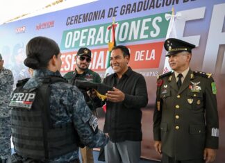 EJECUTIVO CHIAPAS / Eduardo Ramírez fortalece la profesionalización de la Fuerza de Reacción Inmediata Pakal