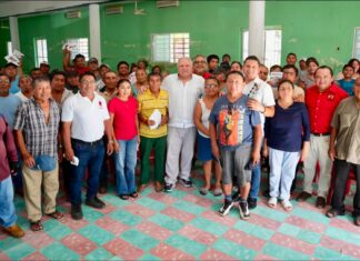 POLÍTICA, Q. ROO / Rafael Marín Mollinedo convoca a la unidad y organización comunitaria en Kantunilkín