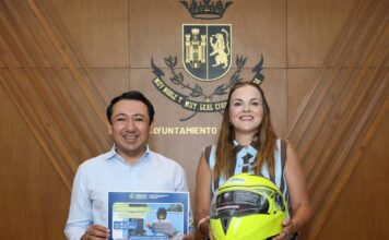 MÉRIDA, YUCATÁN / Cecilia Patrón Laviada presentó “Chambea Seguro”: Escudo vial que busca frenar la letalidad de los motociclistas. La inscripción es del 4 al 7 de agosto del 2026.