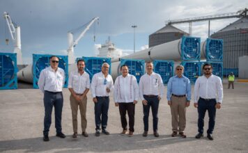 EJECUTIVO YUCATÁN / Arriban a Progreso componentes para el Parque Eólico Tizimín II, con inversión de 2,600 millones de pesos y mil empleos