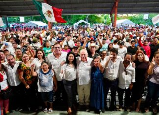 POLÍTICA, Q. ROO / Rafa Marín fortalece llamado a defender la transformación y la soberanía de México