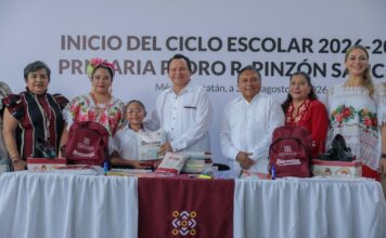 EJECUTIVO YUCATÁN / Renacimiento Maya dignifica primaria de Zazil-Há en Mérida con inversión de más de tres mdp