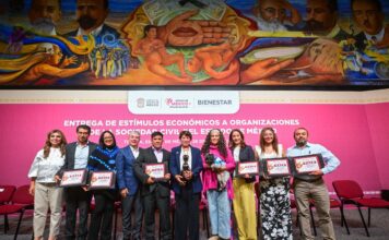 EJECUTIVO EDOMEX / Reconoce Gobernadora Delfina Gómez labor de siete organizaciones de la sociedad civil que atienden a población vulnerable del EdoMéx