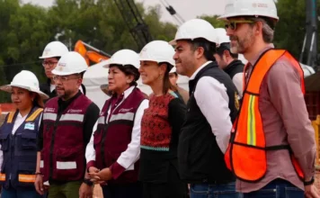 EJECUTIVO EDOMEX /Sheinbaum y Delfina Gómez supervisan obra hídrica en Izcalli y entregan pensiones en Naucalpan
