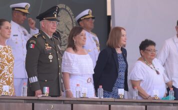 EJECUTIVO VERACRUZ / Acompaña Rocío Nahle a la presidenta Claudia Sheinbaum en graduación de cadetes navales
