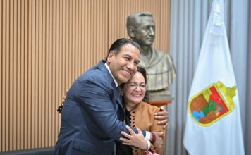 EJECUTIVO CHIAPAS / Eduardo Ramírez se reúne con la rectora de la Universidad Nacional Rosario Castellanos, Alma Herrera