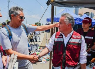 POLÍTICA QUERÉTARO / Santiago Nieto encabeza brigadeo en Querétaro y ratifica su militancia en Morena