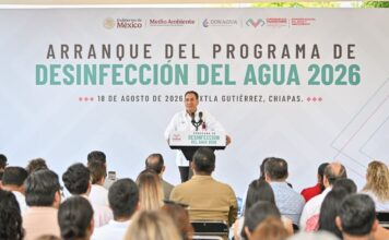 EJECUTIVO CHIAPAS / Con inversión histórica, Eduardo Ramírez impulsa infraestructura de agua potable en Chiapas
