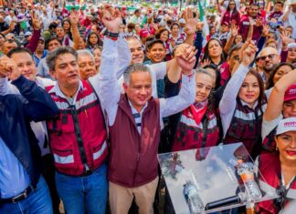 POLÍTICA QUERÉTARO / Santiago Nieto Castillo encabeza asamblea informativa en Querétaro y hace un llamado a la unidad para defender la soberanía nacional