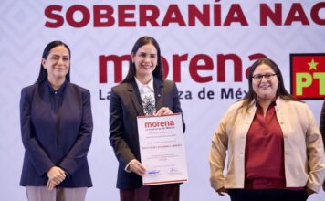 Elecciones 2027 / Morena elige a Rosa María Bayardo como candidata en Colima