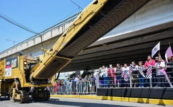 EDO. MEX. / Delfina Gómez inicia rehabilitación de la vía Gustavo Baz con inversión de 121 millones de pesos