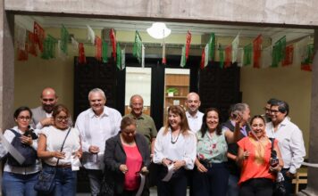 EJECUTIVO MORELOS / Inaugura Margarita González Saravia sala de prensa para dignificar labor de medios de comunicación