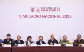 CDMX / Participan cerca de 8 millones de capitalinos en segundo simulacro nacional; llama Clara Brugada a convertir a la Ciudad de México en la más preparada para enfrentar un sismo