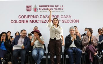 CDMX / Clara Brugada anuncia Casa de las Tres R’s, nueva Utopía, renovación de 13 escuelas y Caminos Seguros, en la colonia Moctezuma II Sección
