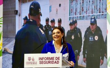 CDMX / Delitos de alto impacto caen 63% en CDMX desde 2019, asegura Clara Brugada