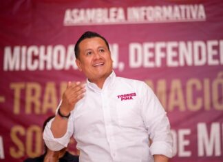 POLÍTICA MICHOACÁN / PVEM mantiene respaldo a Carlos Torres Piña rumbo a 2027 en Michoacán