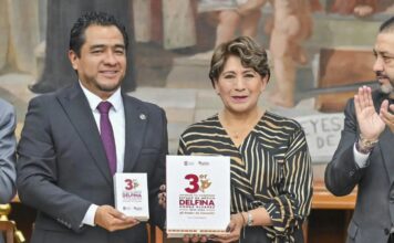 EDO. MEX. / Entrega Delfina Gómez al Congreso mexiquense su Tercer Informe de Gobierno