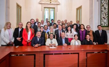 EJECUTIVO EDOMEX / Gobiernos del EdoMéx, de México y municipios revisan avances de la ampliación de planteles de educación media superior del Plan Integral Oriente