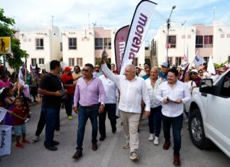 POLÍTICA QUINTANA ROO / Rafa Marín y Farid Rentería unen a Playa del Carmen en defensa de la 4T