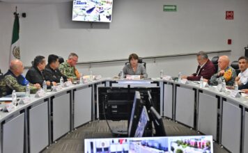 EDO. MEX. / La Gobernadora Delfina Gómez encabeza Simulacro 2026 en C5 de Ecatepec