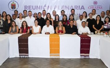 EJECUTIVO CHIAPAS / Analizan diputados y gobernador Eduardo Ramírez Aguilar diversos temas de la agenda pública