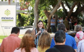 MÉRIDA,YUCATÁN / Mantenimiento de vialidades avanza conforme al plan para tener una Mérida ordenada: Cecilia Patrón.