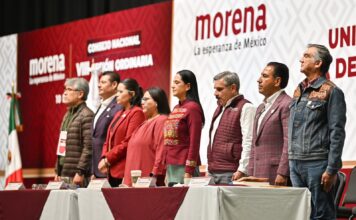 EJECUTIVO CHIAPAS / Eduardo Ramírez participa en la VIII Sesión Ordinaria del Consejo Nacional de Morena
