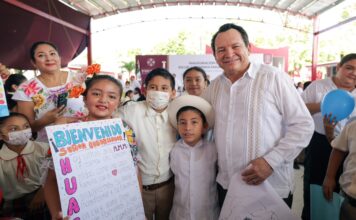 EJECUTIVO YUCATÁN / Renacimiento Maya invierte siete millones de pesos en infraestructura educativa digna en Sucilá