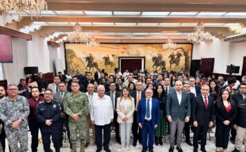 EJECUTIVO MORELOS / Encabeza gobernadora Margarita González Saravia firma de convenios para prevenir delitos bancarios en Morelos