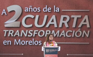 EJECUTIVO MORELOS / Ante 30 mil personas Margarita González Saravia destaca resultados a dos años de Gobierno