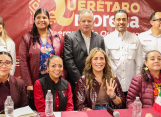 POLÍTICA QUERÉTARO / Gina Guzmán se incorpora al Grupo Parlamentario de Morena en el Congreso de Querétaro. *Con 13 de los 25 integrantes de la Legislatura, Morena se consolida como el grupo parlamentario: Arturo Maximiliano García.